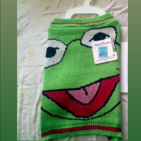 Disney's Kermit the Frog from the Muppets dog sweater